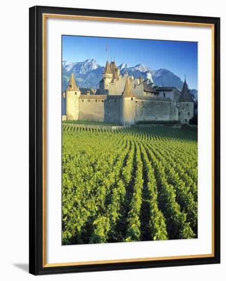 Chillon Chateau, Switzerland-Peter Adams-Framed Photographic Print