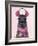 Chilly Llama Pink-Fab Funky-Framed Art Print