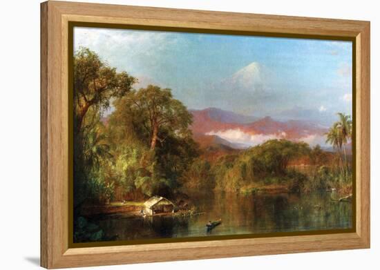 Chimborazo, Ecuador-Frederic Edwin Church-Framed Stretched Canvas