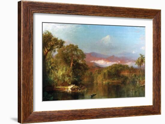 Chimborazo, Ecuador-Frederic Edwin Church-Framed Art Print