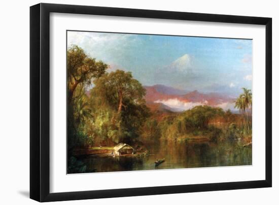 Chimborazo, Ecuador-Frederic Edwin Church-Framed Art Print