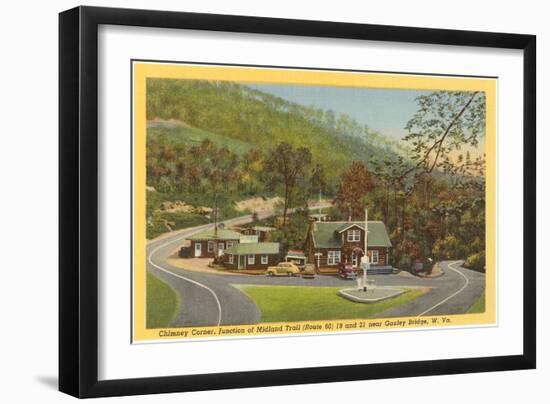 Chimney Corner, West Virginia-null-Framed Art Print