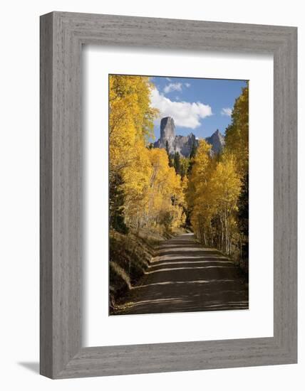 Chimney Peak and Courthouse Mountains in the Uncompahgre National Forest, Colorado-Joseph Sohm-Framed Photographic Print