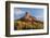 Chimney Rock and Courthouse Mountain , the Uncompahgre National Forest, Colorado-Chuck Haney-Framed Photographic Print