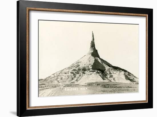 Chimney Rock, Nebraska-null-Framed Art Print