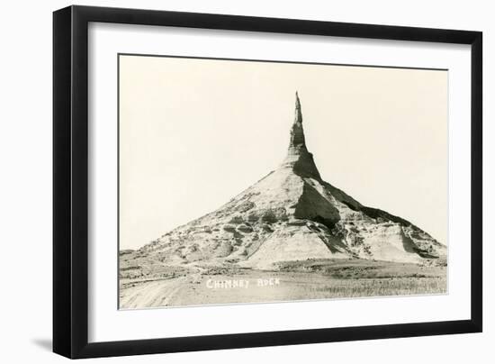 Chimney Rock, Nebraska-null-Framed Art Print