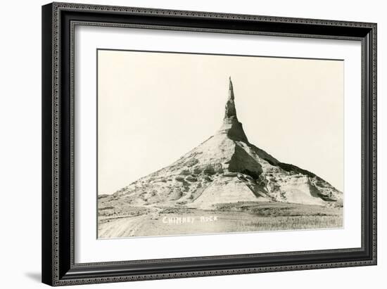 Chimney Rock, Nebraska-null-Framed Art Print