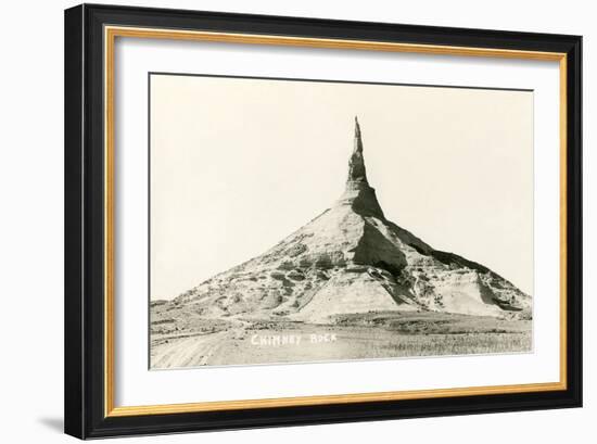 Chimney Rock, Nebraska-null-Framed Art Print