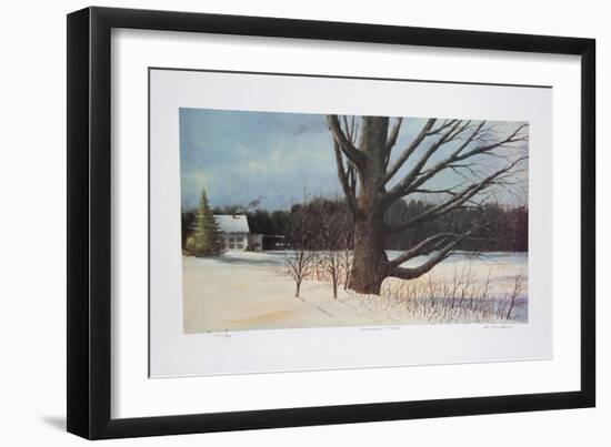 Chimney Smoke-M^ Barker-Framed Collectable Print