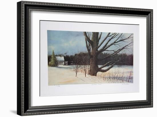 Chimney Smoke-M^ Barker-Framed Collectable Print