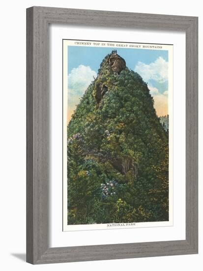Chimney Top, Great Smoky Mountains-null-Framed Art Print