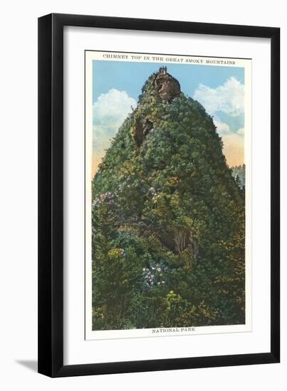 Chimney Top, Great Smoky Mountains-null-Framed Art Print
