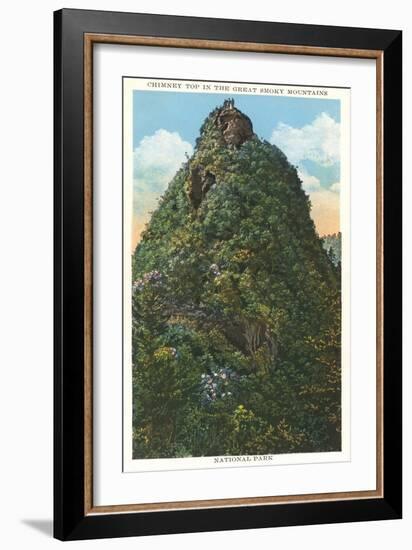 Chimney Top, Great Smoky Mountains-null-Framed Art Print