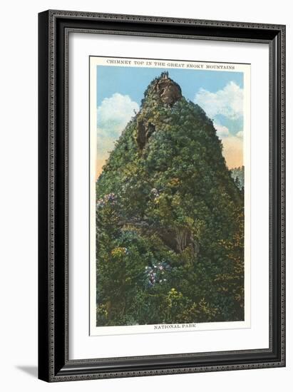 Chimney Top, Great Smoky Mountains-null-Framed Art Print