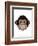 Chimp - Animaru Cartoon Animal Print-Animaru-Framed Giclee Print