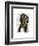 Chimp Playing Tuba-Fab Funky-Framed Art Print