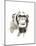 Chimp-Philippe Debongnie-Mounted Art Print