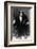 Chimpanzee Dressed in Evening Wear-null-Framed Photographic Print