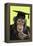 Chimpanzee in Mortarboard-null-Framed Premier Image Canvas