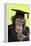 Chimpanzee in Mortarboard-null-Framed Premier Image Canvas