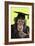 Chimpanzee in Mortarboard-null-Framed Photographic Print