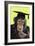 Chimpanzee in Mortarboard-null-Framed Photographic Print