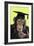 Chimpanzee in Mortarboard-null-Framed Photographic Print