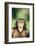 Chimpanzee Puckering its Lips-DLILLC-Framed Photographic Print