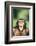 Chimpanzee Puckering its Lips-DLILLC-Framed Photographic Print