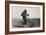 Chimpanzee Titine Riding a Bicycle at the Zoo in Berlin-null-Framed Giclee Print