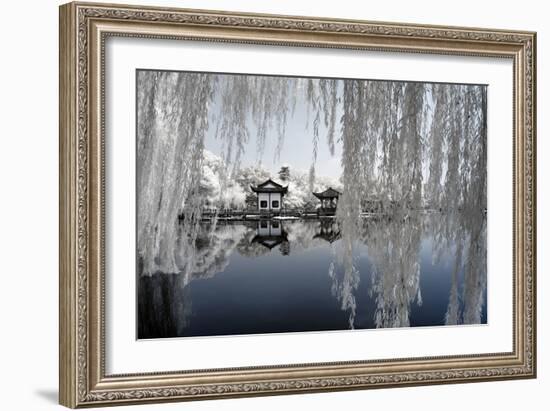 China 10MKm2 Collection - Another Look - Blue Lake-Philippe Hugonnard-Framed Photographic Print