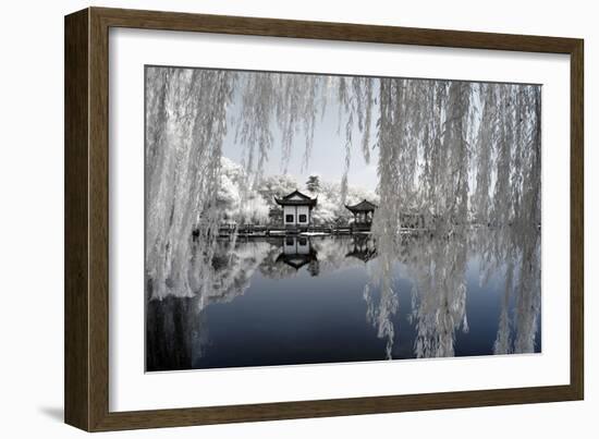 China 10MKm2 Collection - Another Look - Blue Lake-Philippe Hugonnard-Framed Photographic Print