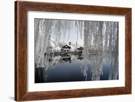 China 10MKm2 Collection - Another Look - Blue Lake-Philippe Hugonnard-Framed Photographic Print