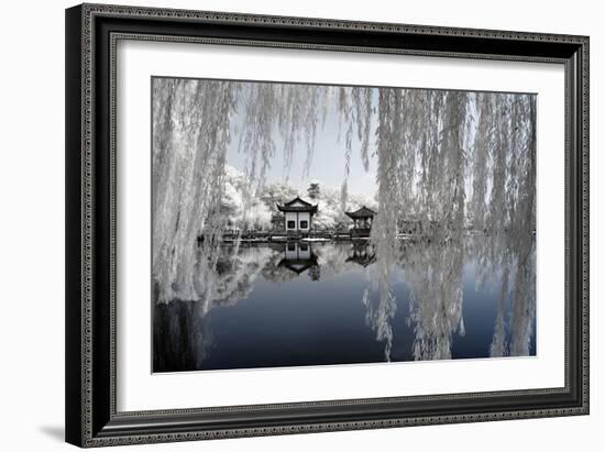 China 10MKm2 Collection - Another Look - Blue Lake-Philippe Hugonnard-Framed Photographic Print