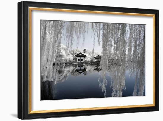 China 10MKm2 Collection - Another Look - Blue Lake-Philippe Hugonnard-Framed Photographic Print