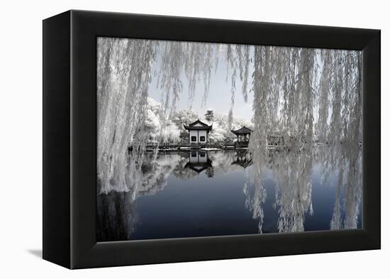 China 10MKm2 Collection - Another Look - Blue Lake-Philippe Hugonnard-Framed Premier Image Canvas