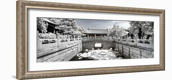 China 10MKm2 Collection - Another Look - Lotus Bridge-Philippe Hugonnard-Framed Photographic Print