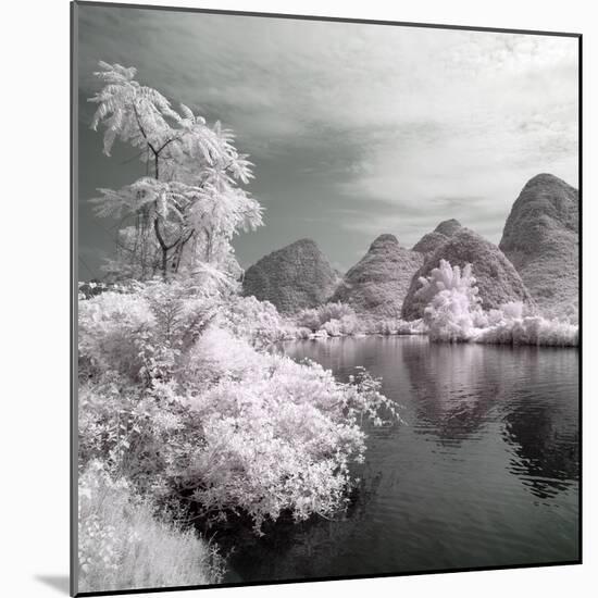 China 10MKm2 Collection - Another Look - Mountain Lake-Philippe Hugonnard-Mounted Photographic Print
