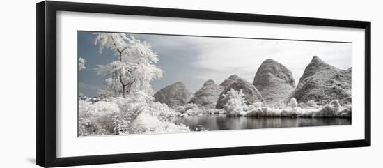 China 10MKm2 Collection - Another Look - Mountain Lake-Philippe Hugonnard-Framed Photographic Print