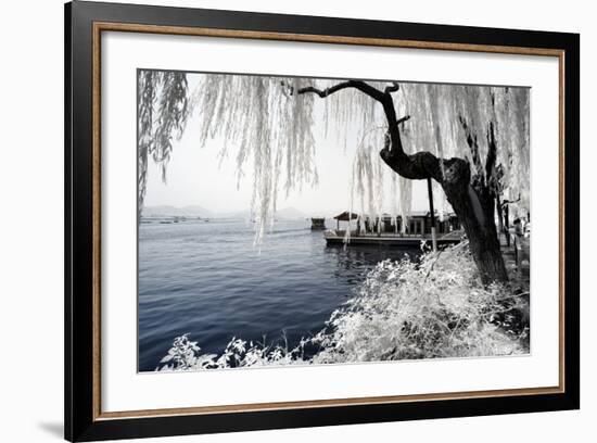 China 10MKm2 Collection - Another Look - Ride on the Lake-Philippe Hugonnard-Framed Photographic Print