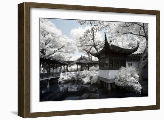 China 10MKm2 Collection - Another Look - Temple Lake-Philippe Hugonnard-Framed Photographic Print