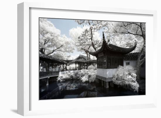 China 10MKm2 Collection - Another Look - Temple Lake-Philippe Hugonnard-Framed Photographic Print