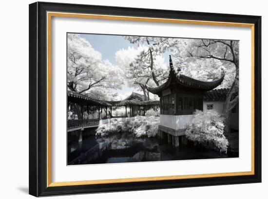 China 10MKm2 Collection - Another Look - Temple Lake-Philippe Hugonnard-Framed Photographic Print