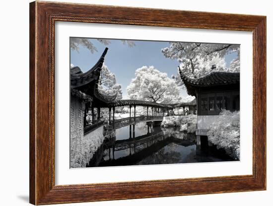 China 10MKm2 Collection - Another Look - Temple Lake-Philippe Hugonnard-Framed Photographic Print