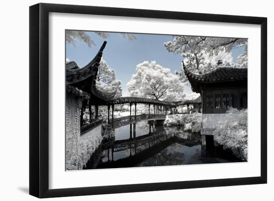 China 10MKm2 Collection - Another Look - Temple Lake-Philippe Hugonnard-Framed Photographic Print