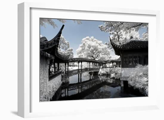 China 10MKm2 Collection - Another Look - Temple Lake-Philippe Hugonnard-Framed Photographic Print