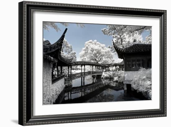 China 10MKm2 Collection - Another Look - Temple Lake-Philippe Hugonnard-Framed Photographic Print