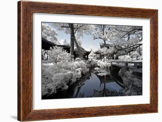 China 10MKm2 Collection - Another Look - Temple Lake-Philippe Hugonnard-Framed Photographic Print