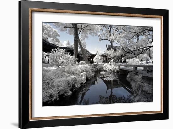 China 10MKm2 Collection - Another Look - Temple Lake-Philippe Hugonnard-Framed Photographic Print