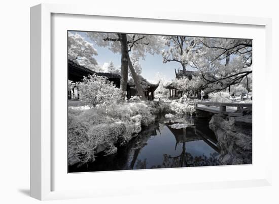 China 10MKm2 Collection - Another Look - Temple Lake-Philippe Hugonnard-Framed Photographic Print